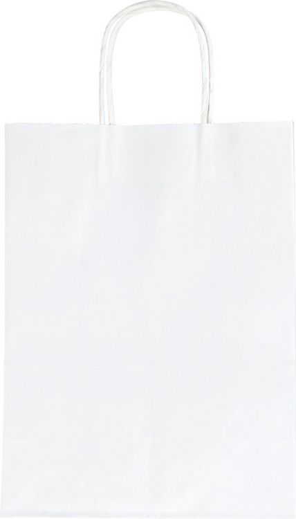 Produktbild: Folia Papiert&uuml;ten L, aus 110g/m&sup2; Kraftpapier, 20 St&uuml;ck, 24x31x12cm, wei&szlig;