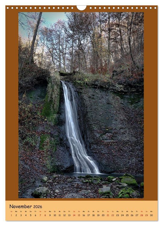 Produktbild: Schwarzwald Wasserf&auml;lle (Wandkalender 2026 DIN A3 hoch), CALVENDO Monatskalender