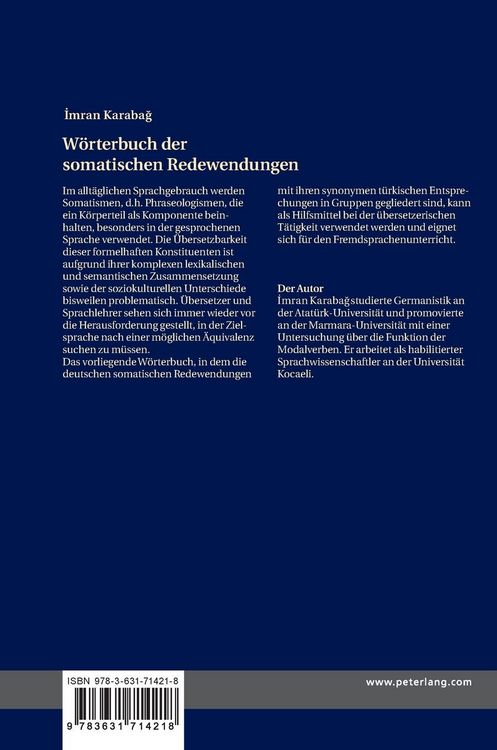 Produktbild: W&ouml;rterbuch der somatischen Redewendungen