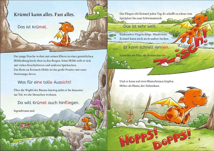 Produktbild: Lesel&ouml;wen - Komm, wir lesen gemeinsam! - Der kleine Drache Kr&uuml;mel