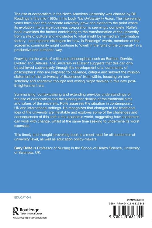 Produktbild: The University in Dissent