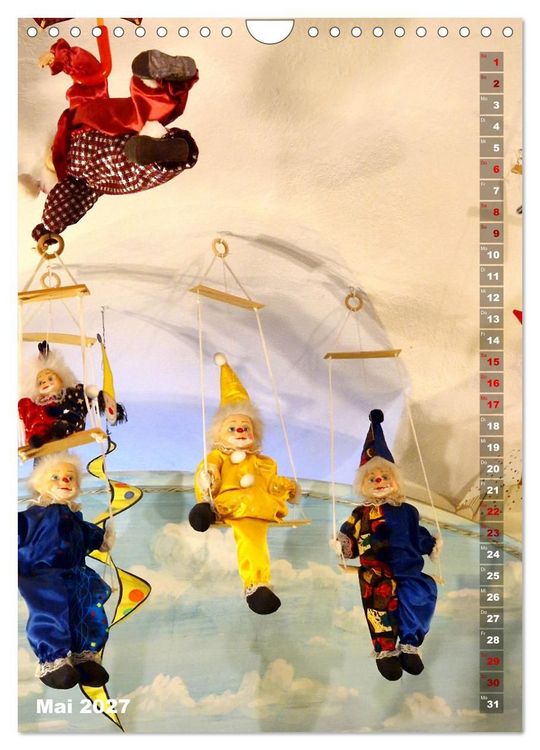 Produktbild: Leben, lachen, Narren (Wandkalender 2027 DIN A4 hoch), CALVENDO Monatskalender
