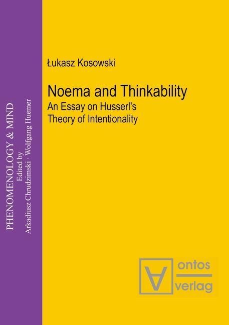 Produktbild: Noema and Thinkability