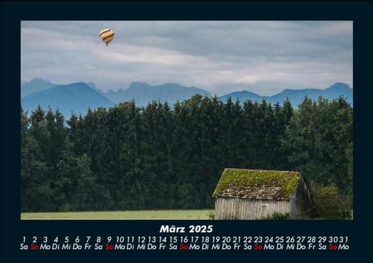 Produktbild: Berge 2025 Fotokalender DIN A5