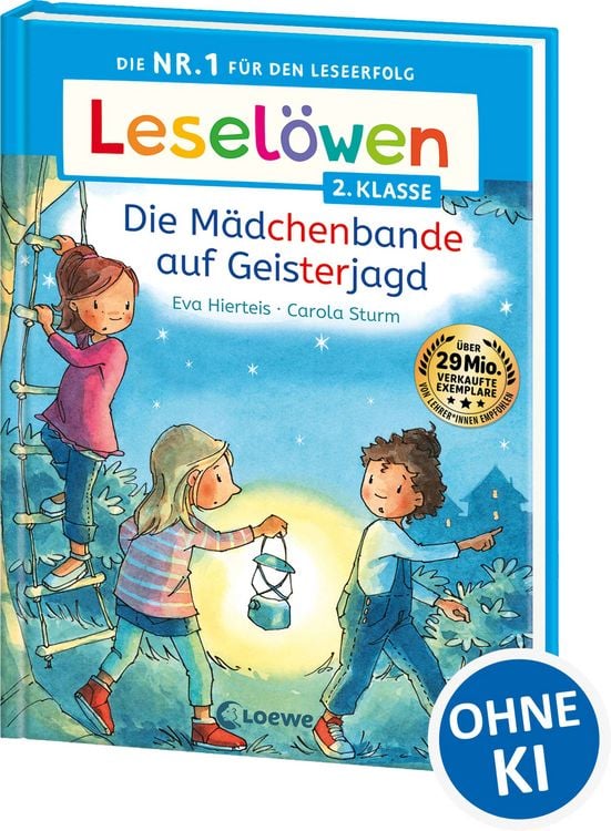 Produktbild: Lesel&ouml;wen 2. Klasse - Die M&auml;dchenbande auf Geisterjagd