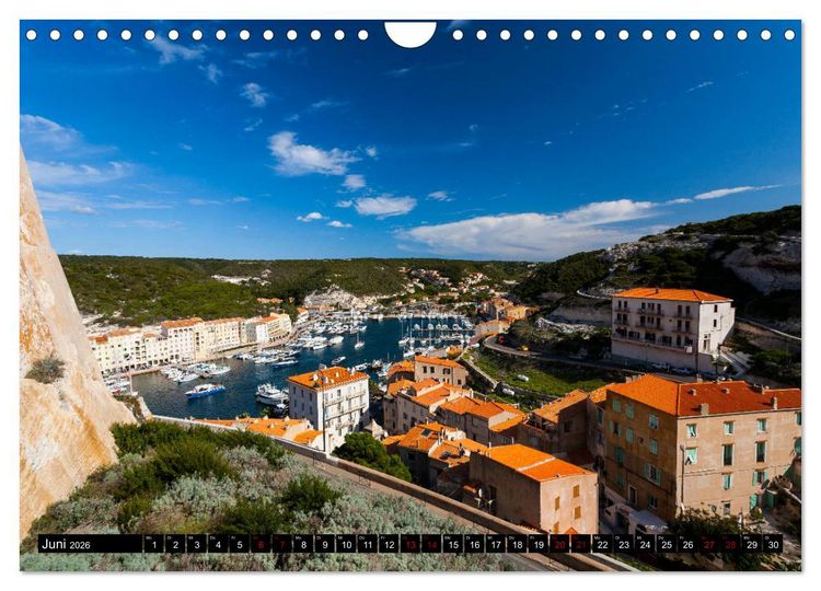 Produktbild: Bonifacio. Korsika (Wandkalender 2026 DIN A4 quer), CALVENDO Monatskalender