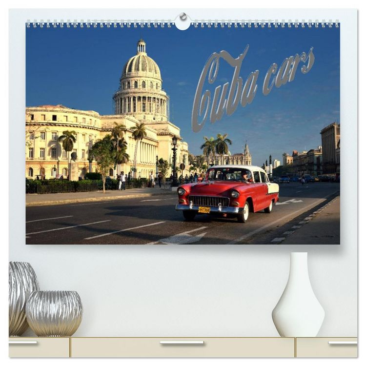 Produktbild: Cuba Cars (hochwertiger Premium Wandkalender 2026 DIN A2 quer), Kunstdruck in Hochglanz