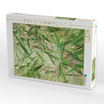 Produktbild: CALVENDO Puzzle Belebender Bambus | 1000 Teile Lege-Gr&ouml;&szlig;e 64x48cm Foto-Puzzle f&uuml;r gl&uuml;ckliche Stunden