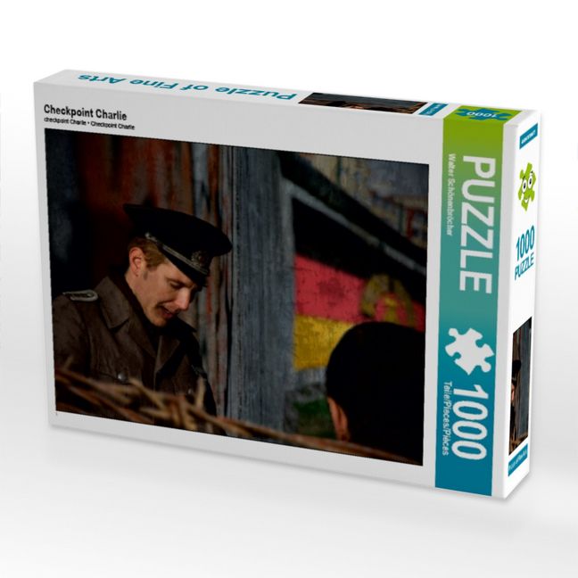 Produktbild: CALVENDO Puzzle Checkpoint Charlie | 1000 Teile Lege-Gr&ouml;&szlig;e 64x48cm Foto-Puzzle f&uuml;r gl&uuml;ckliche Stunden