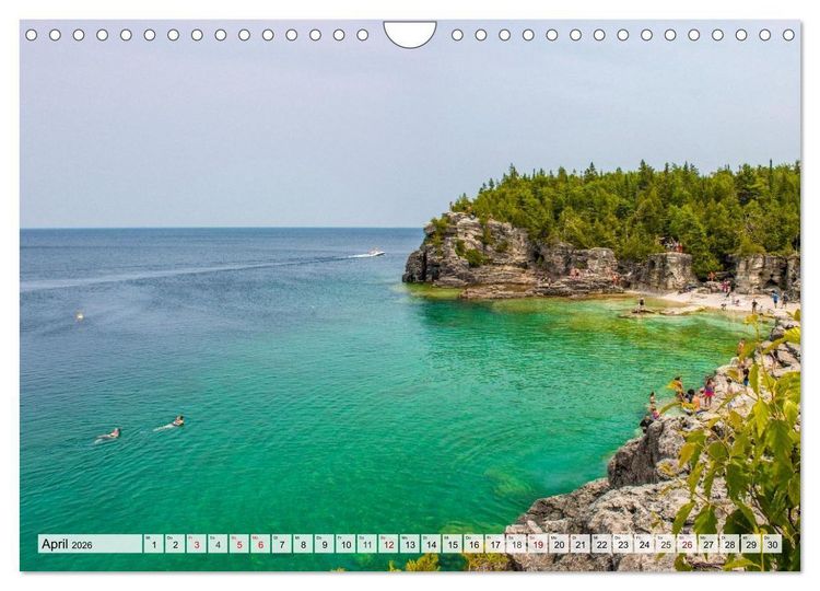Produktbild: Faszination Kanada - Ontario (Wandkalender 2026 DIN A4 quer), CALVENDO Monatskalender