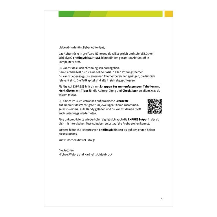 Produktbild: Fit f&uuml;rs Abi EXPRESS