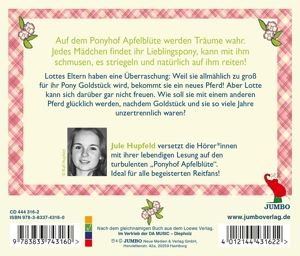 Produktbild: Ponyhof Apfelbl&uuml;te (17).H&ouml;r auf dein Herz, Lotte,1 Audio-CD