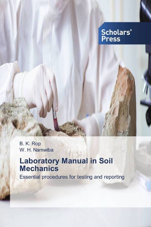 Produktbild: Laboratory Manual in Soil Mechanics