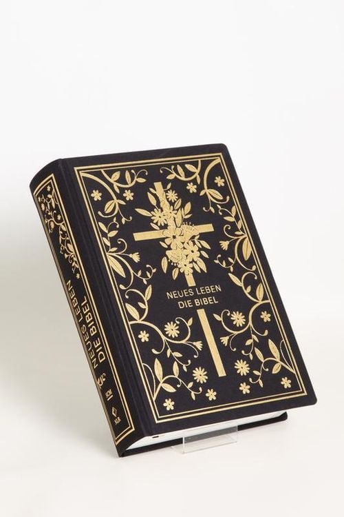Neues Leben. Die Bibel - Golden Grace Edition, Tintenschwarz