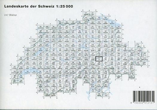 Produktbild: Swisstopo 1 : 25 000 Trun
