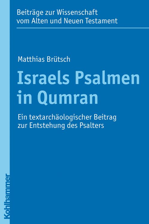 Produktbild: Israels Psalmen in Qumran
