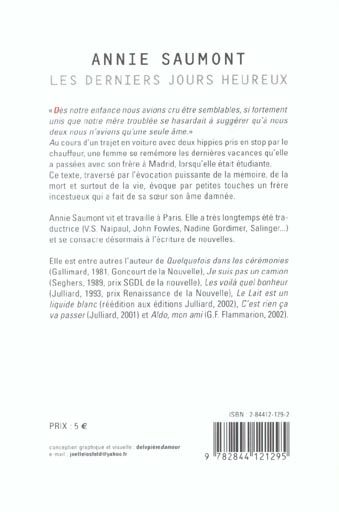 Produktbild: Les derniers jours heureux