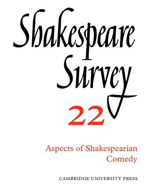 Produktbild: Shakespeare Survey