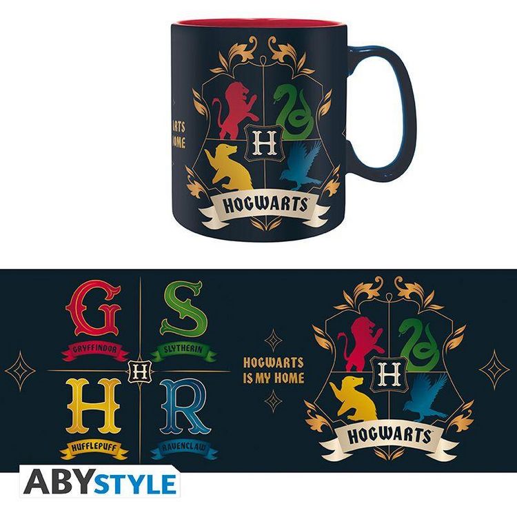 Produktbild: HARRY POTTER - Mug - 460 ml - Houses - cardboard box