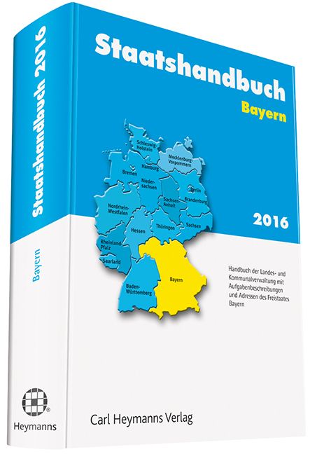 Produktbild: Staatshandbuch Bayern 2016
