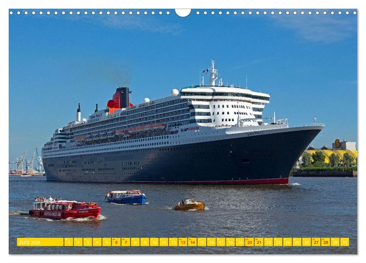 Produktbild: Hamburg - Perle an der Elbe (Wandkalender 2026 DIN A3 quer), CALVENDO Monatskalender