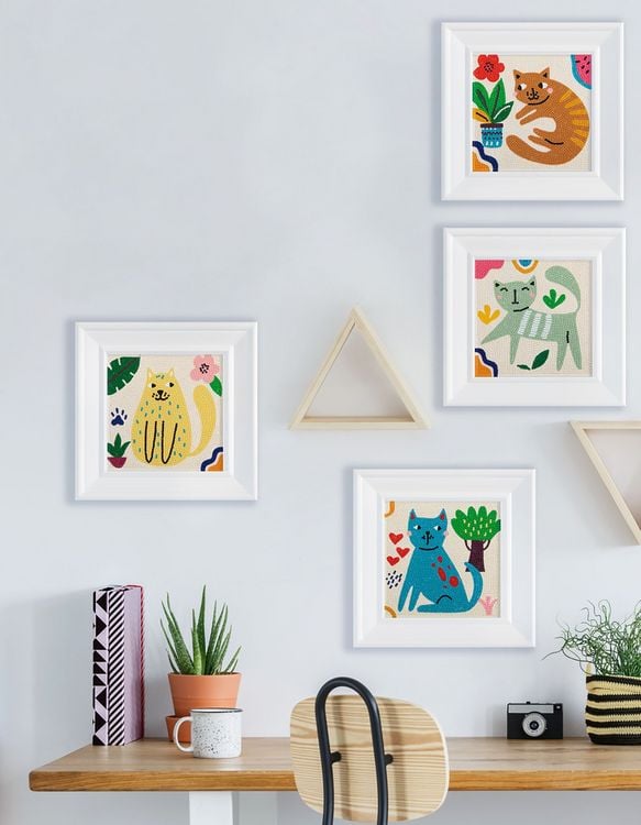 Produktbild: DIAMOND DOTZ - Diamond Painting Mini Katzen