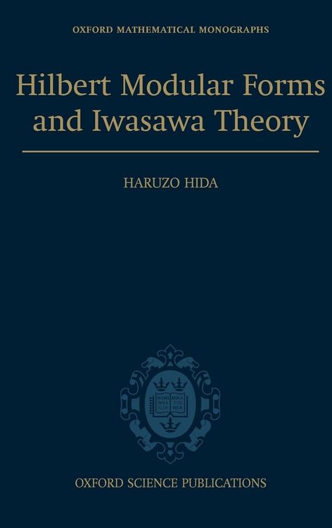 Produktbild: Hilbert Modular Forms and Iwasawa Theory