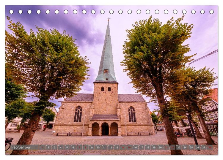 Produktbild: Ein Blick auf Delbr&uuml;ck (Tischkalender 2026 DIN A5 quer), CALVENDO Monatskalender