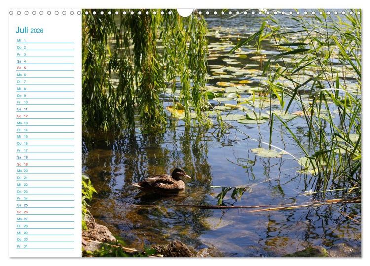 Produktbild: Urlaubsparadies Scharm&uuml;tzelsee (Wandkalender 2026 DIN A3 quer), CALVENDO Monatskalender