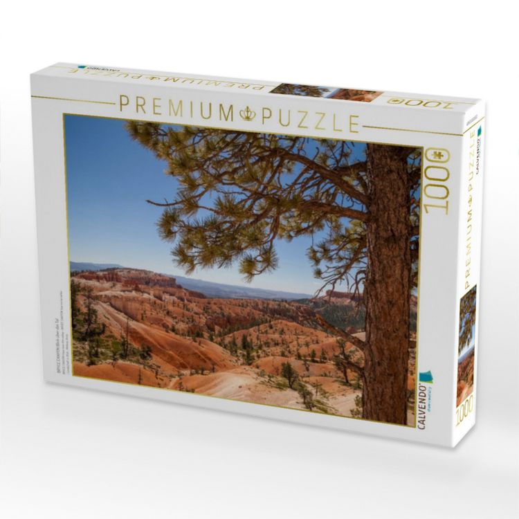 Produktbild: CALVENDO Puzzle BRYCE CANYON Blick &uuml;ber das Tal | 1000 Teile Lege-Gr&ouml;&szlig;e 64x48cm Foto-Puzzle f&uuml;r gl&uuml;ckliche Stunden
