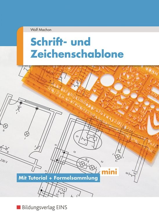 Produktbild: Schrift- und Zeichenschablone Elektrotechnik