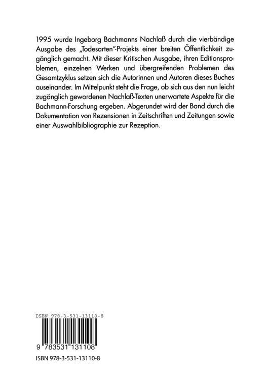 Produktbild: &bdquo;Text-Tollhaus f&uuml;r Bachmann-S&uuml;chtige?&ldquo;