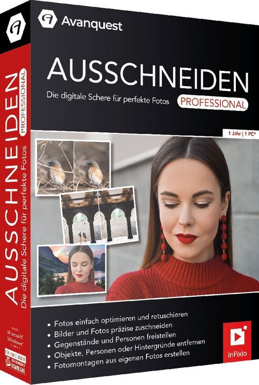 Produktbild: Ausschneiden Professional (Code in a Box)
