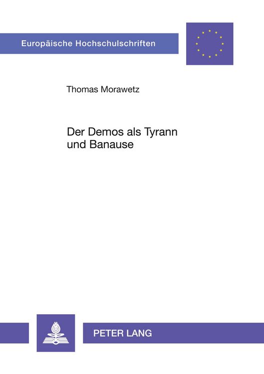 Produktbild: Der Demos als Tyrann und Banause
