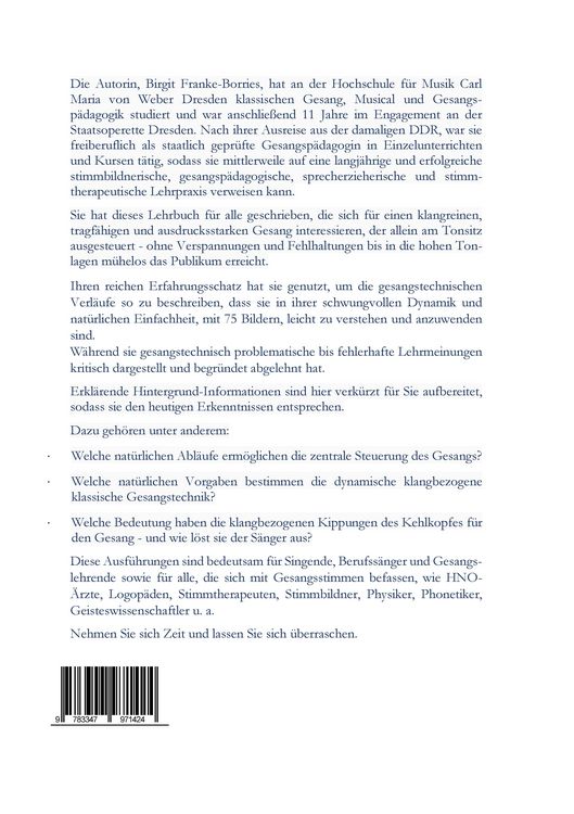 Produktbild: Die zentrale Steuerung des Gesangs