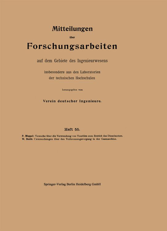 Produktbild: Mittteilungen &uuml;ber Forschungsarbeiten auf dem Gebiete des Ingenieurwesens