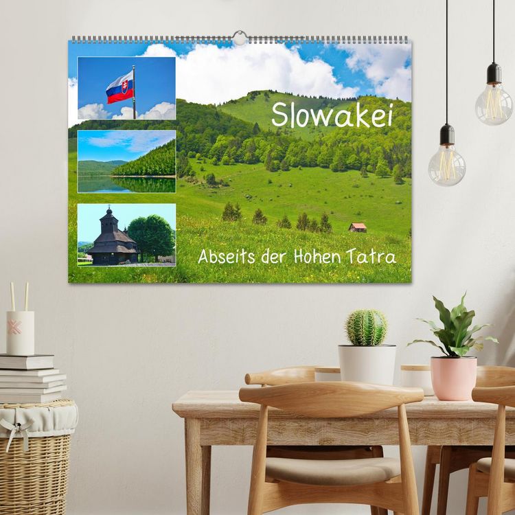 Produktbild: Slowakei - Abseits der Hohen Tatra (Wandkalender 2026 DIN A2 quer), CALVENDO Monatskalender