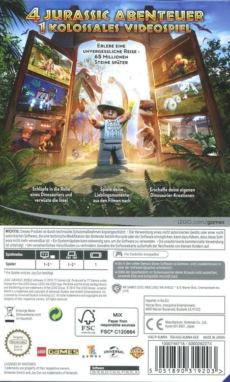 Produktbild: LEGO Jurassic World