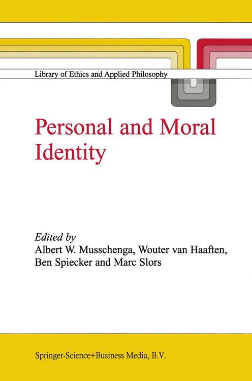 Produktbild: Personal and Moral Identity