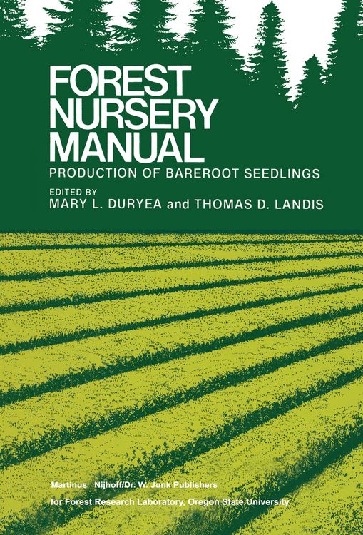 Produktbild: Forest Nursery Manual: Production of Bareroot Seedlings