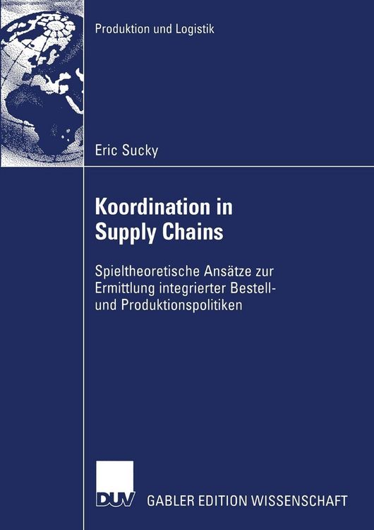 Produktbild: Koordination in Supply Chains
