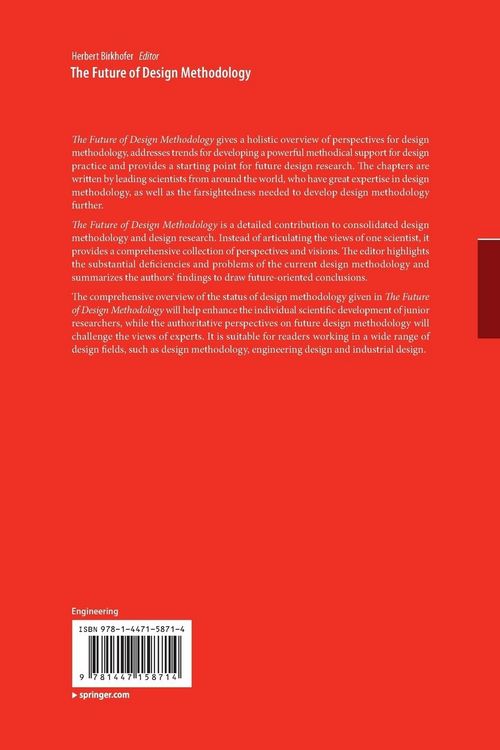 Produktbild: The Future of Design Methodology