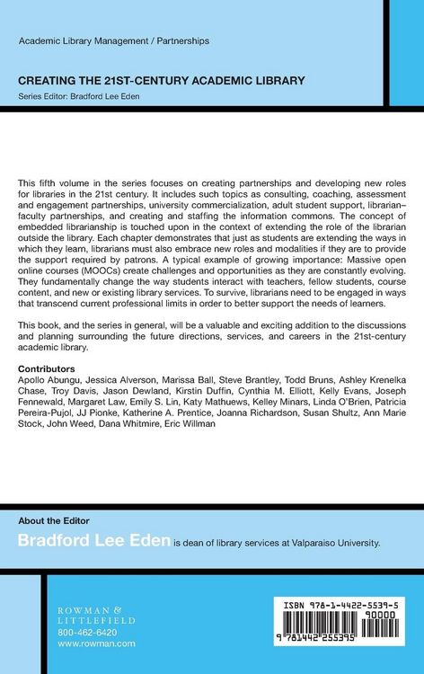 Produktbild: Partnerships and New Roles in the 21st-Century Academic Library