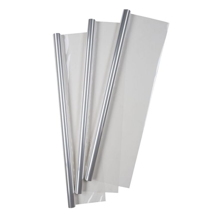 Produktbild: Idena Geschenkfolie transparent 70cmx5m