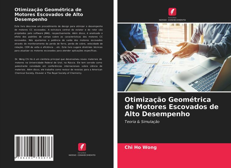 Produktbild: Otimiza&ccedil;&atilde;o Geom&eacute;trica de Motores Escovados de Alto Desempenho
