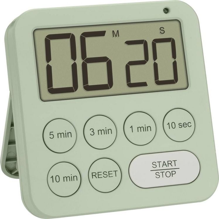 Produktbild: TFA Dostmann Digitaler Timer und Stoppuhr Timer Gr&uuml;n digital