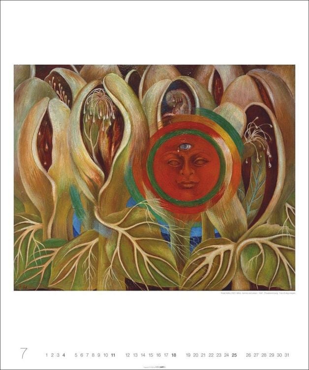 Produktbild: Frida Kahlo Edition Kalender 2027