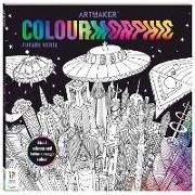 Produktbild: Art Maker Colourmorphic Colouring Book Future Verse