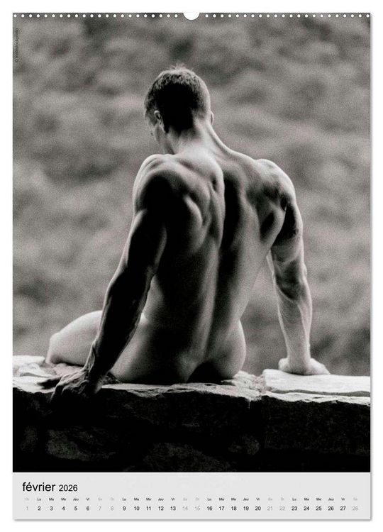 Produktbild: contrastes hommes (Calendrier mural 2026 DIN A2 horizontal) calendrier de bureau