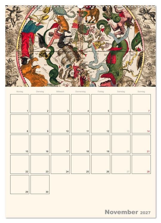 Produktbild: Zu den Sternen - mit Planerfunktion (hochwertiger Premium Wandkalender 2027 DIN A2 hoch), Kunstdruck in Hochglanz